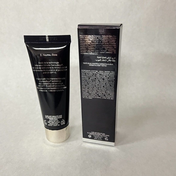 By Terry Cover-Expert Coverage Liquid Foundation 2 Neutral Beige - 1.18oz SPF 15 - Picture 2 of 3